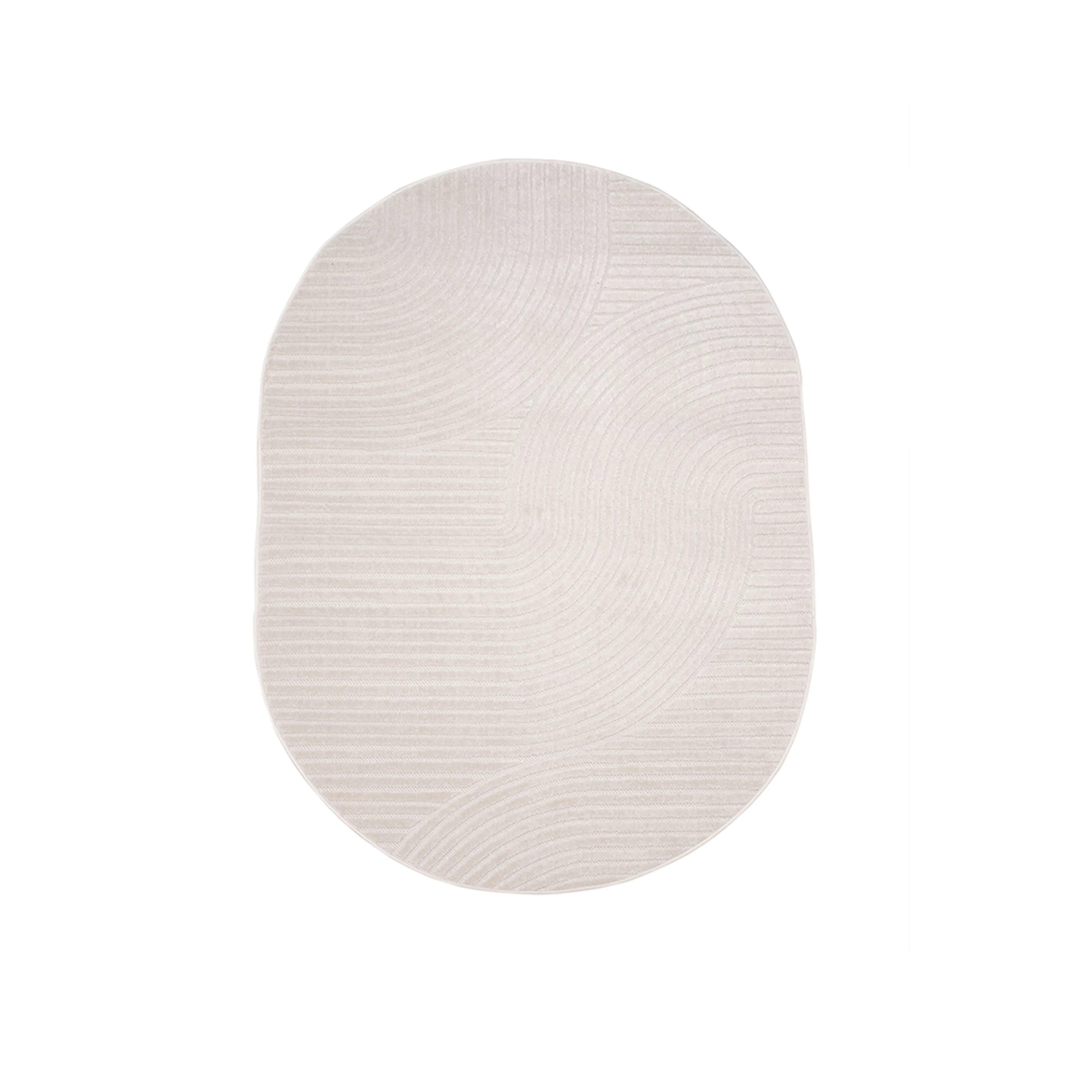 Vince Solar - 230*160- -Oval-White 160x230 cm