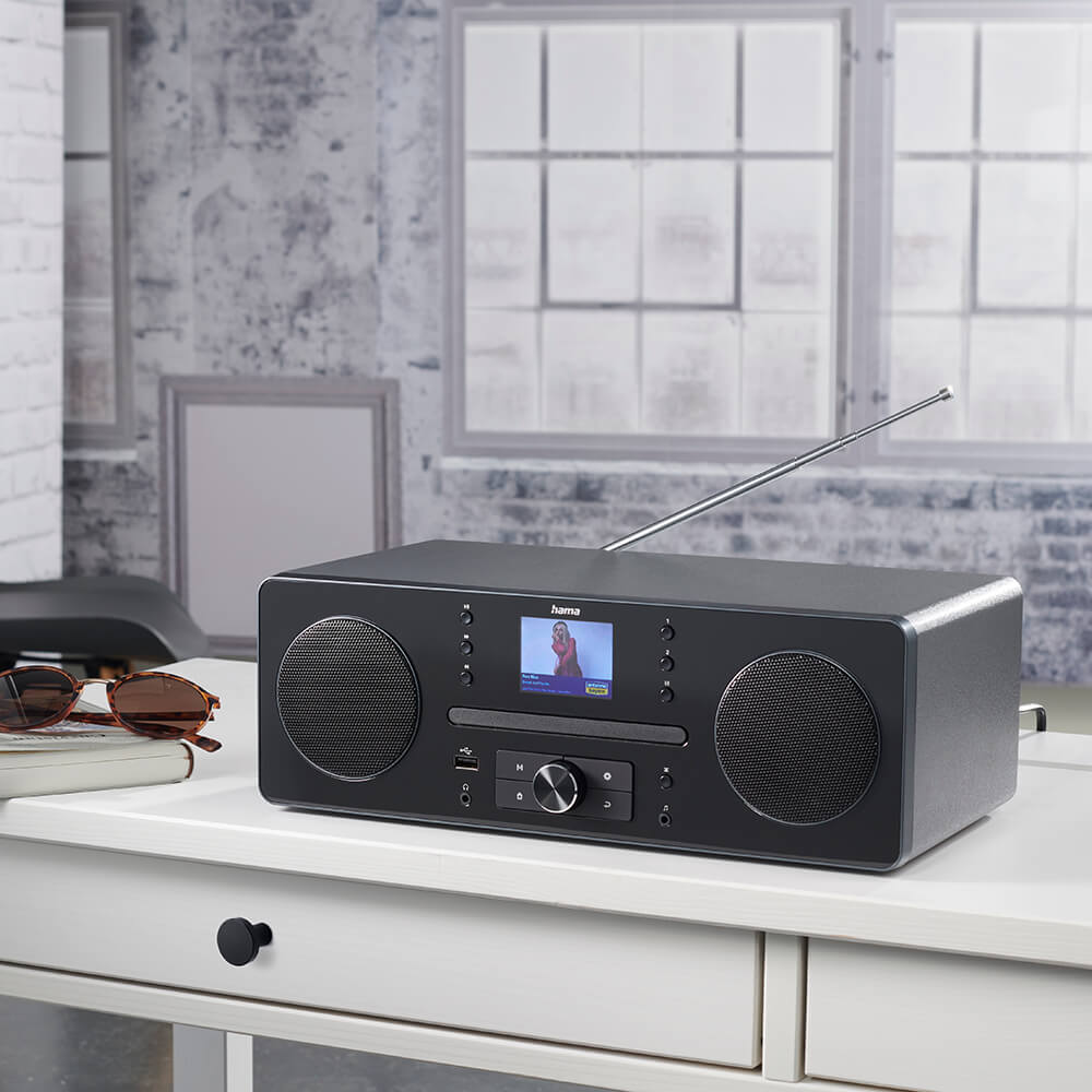 Radio Hama FM/DAB+/CD/BT Internetradio DIR1570CBT