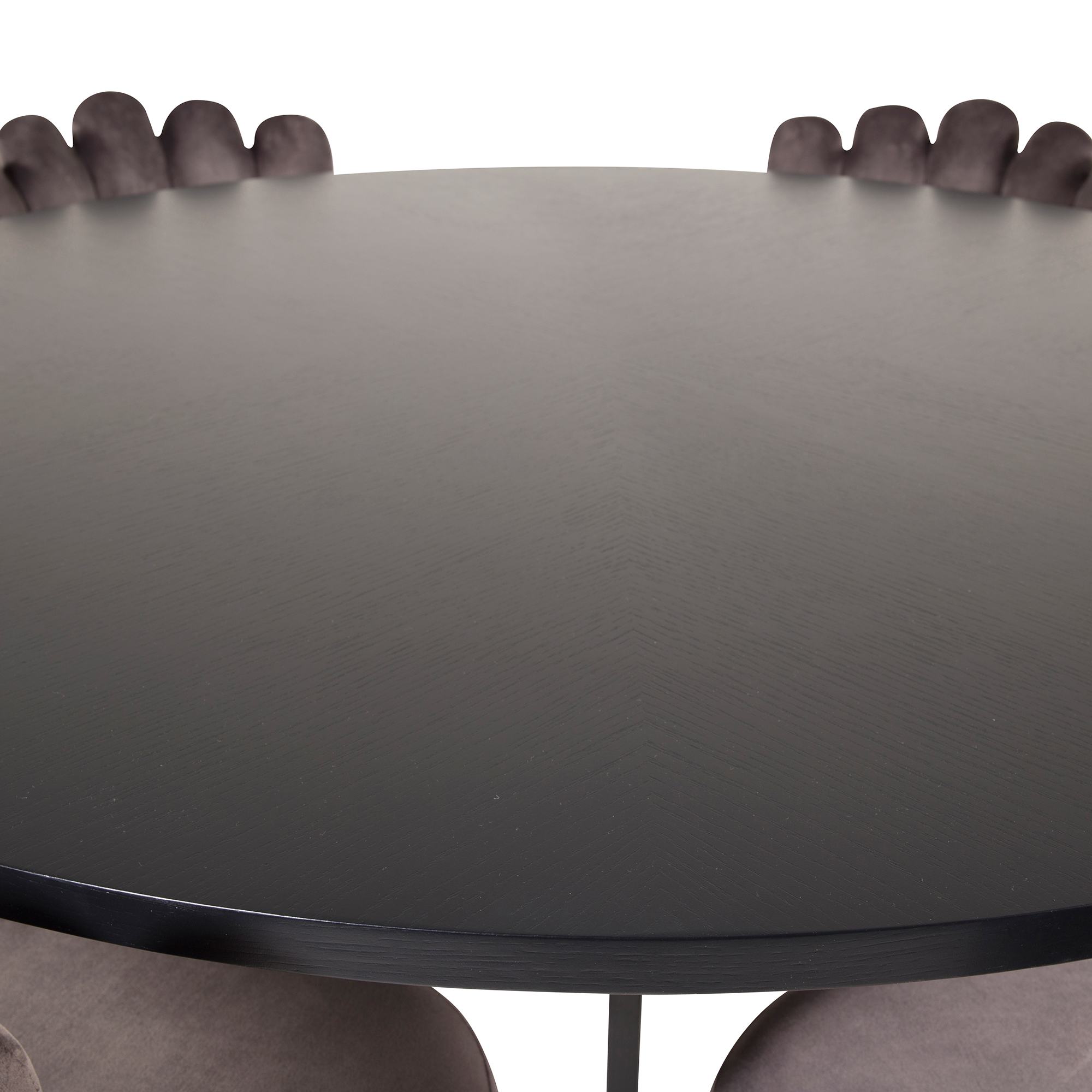 Matgrupp furniture/fashion Copenhagen med 6 Gråa Limhamn Light Stolar