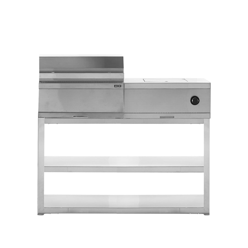 Kolgrill Myoutdoorkitchen Nordic Line med Sidobrännare