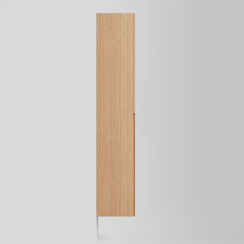 Högskåp Grip 40/30 Natural Oak, 5 Hy, Hö Färg: Natural Oak, Hägning: Höger
