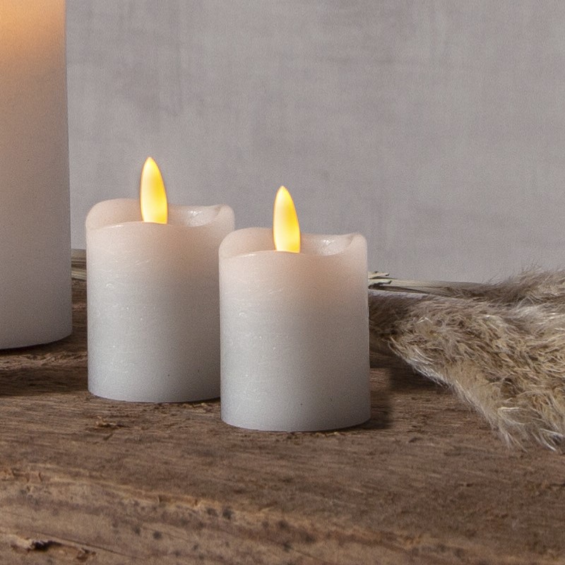 Blockljus Star Trading Flamme LED 2-pack Batteriljus