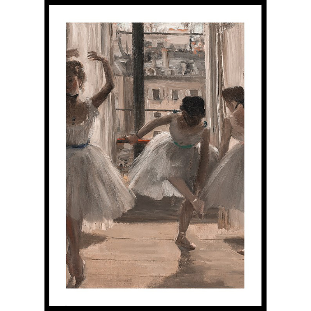 Poster Gallerix Danseuses Dans Une Salle D'exercice By Edgar Degas