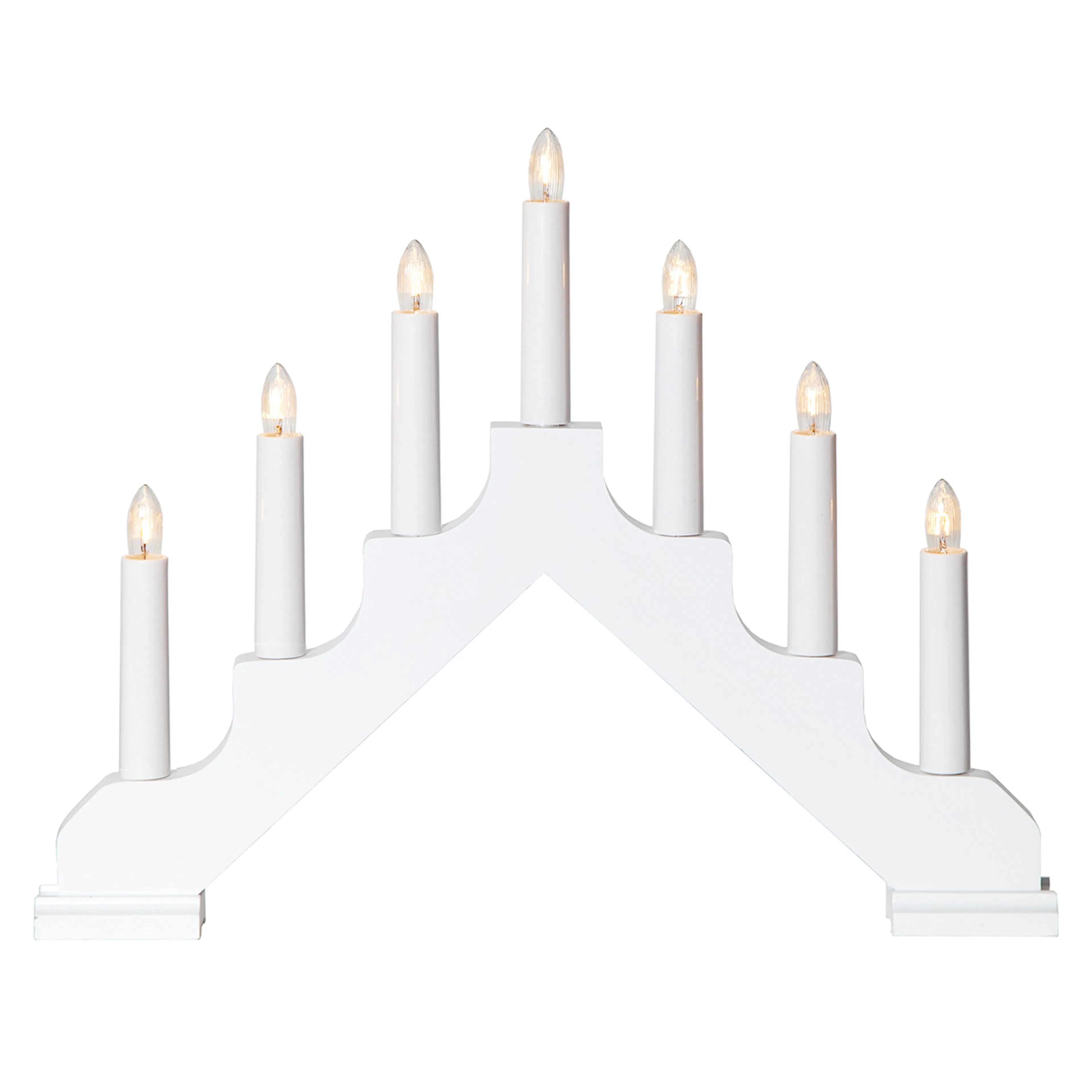 Ljusstake Ada White White