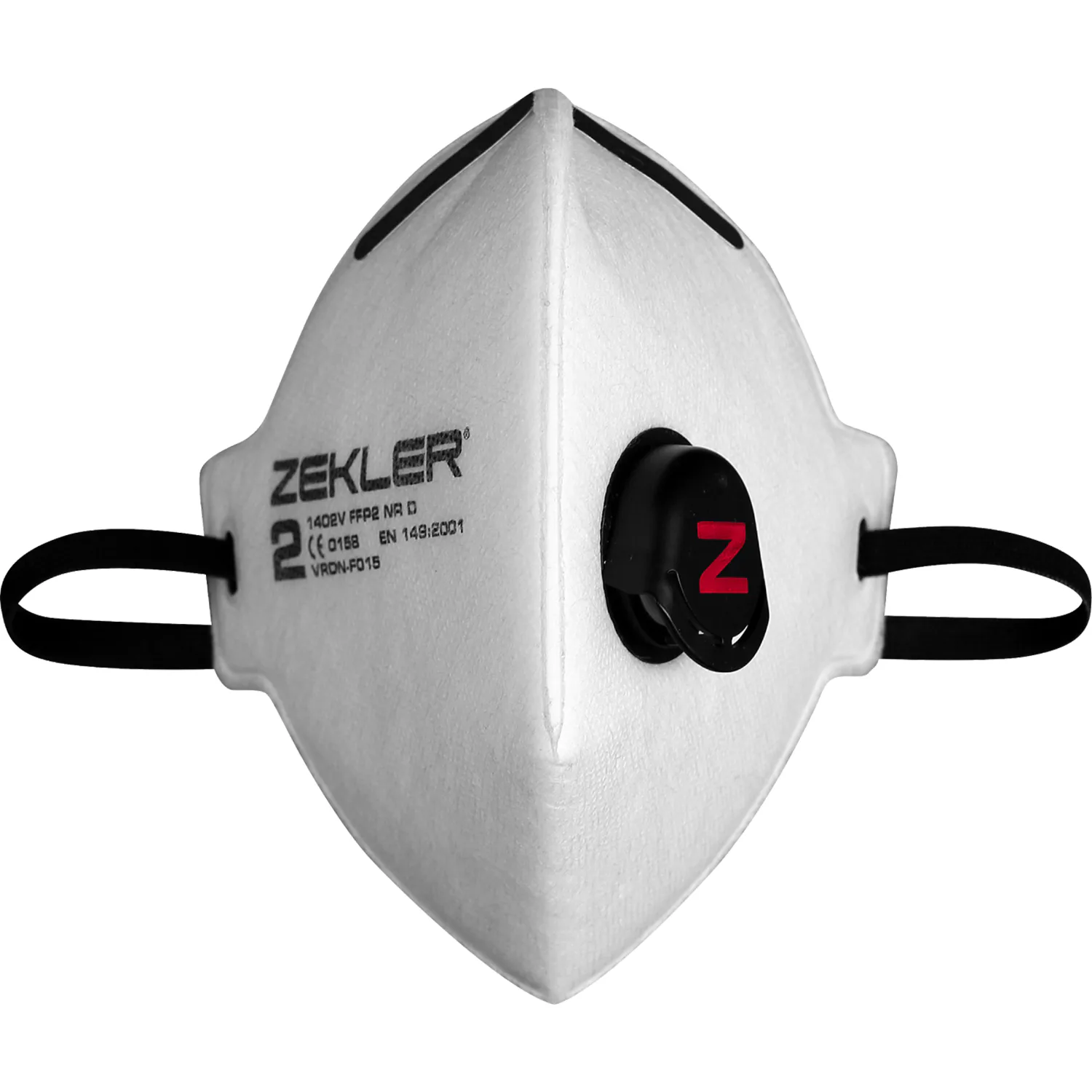 Halvmask Filt 1402V FFP2V 15-pack