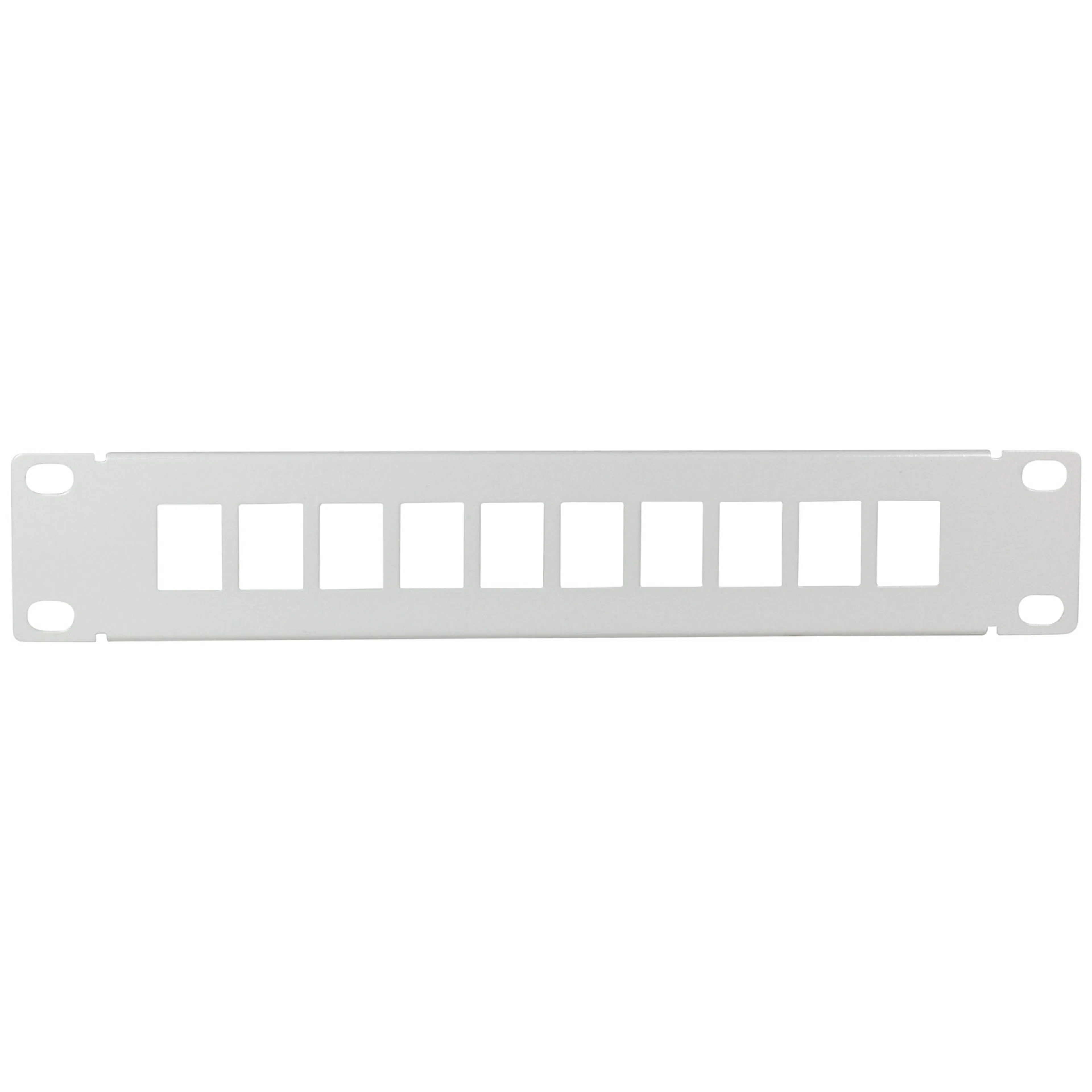Tillbehör Hemelektronik LogiLink Patchpanel Keystone-Uttag 10" Rack U1