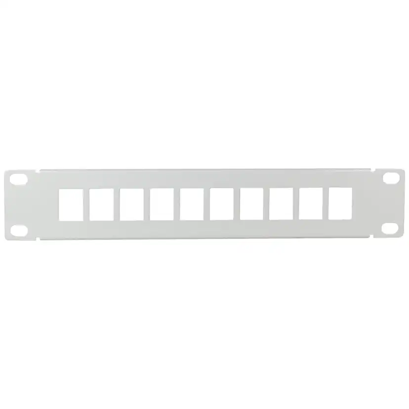Tillbehör Hemelektronik LogiLink Patchpanel Keystone-Uttag 10" Rack U1