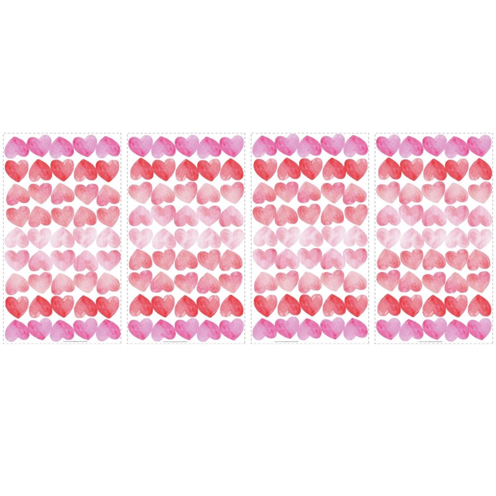 Väggdekor RoomMates Watercolor Heart
