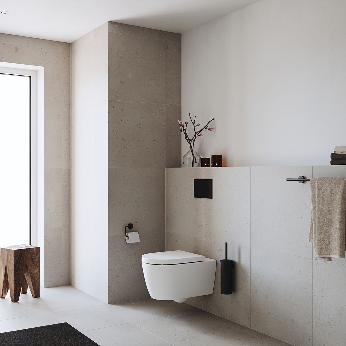 Toalettborste Smedbo Home H332