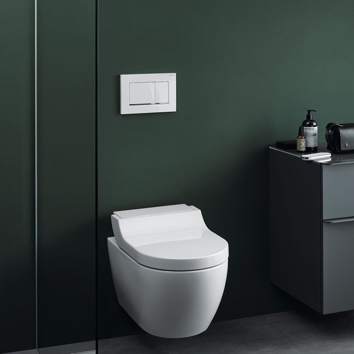 Vägghängd Duschtoalett Geberit AquaClean Tuma Comfort