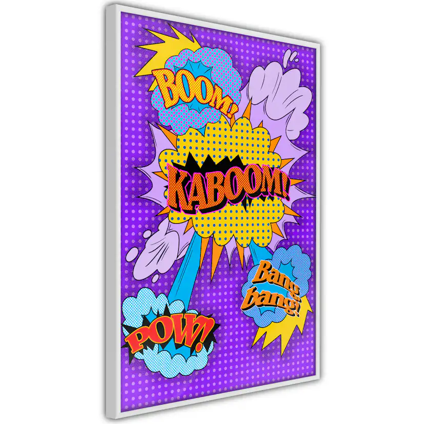 Poster Artgeist Affisch Kaboom!