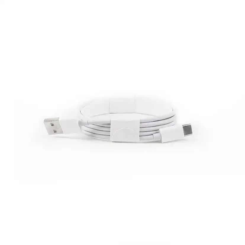 Trådlös Gear Dual Qi Laddare Usb-C Anslutning 2X10W Vit Med Grå Textil