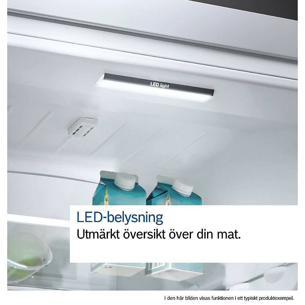 Fristående Kyl & Frys Bosch Serie 6 KGN39AIAU Rostfri med LED-Belysning