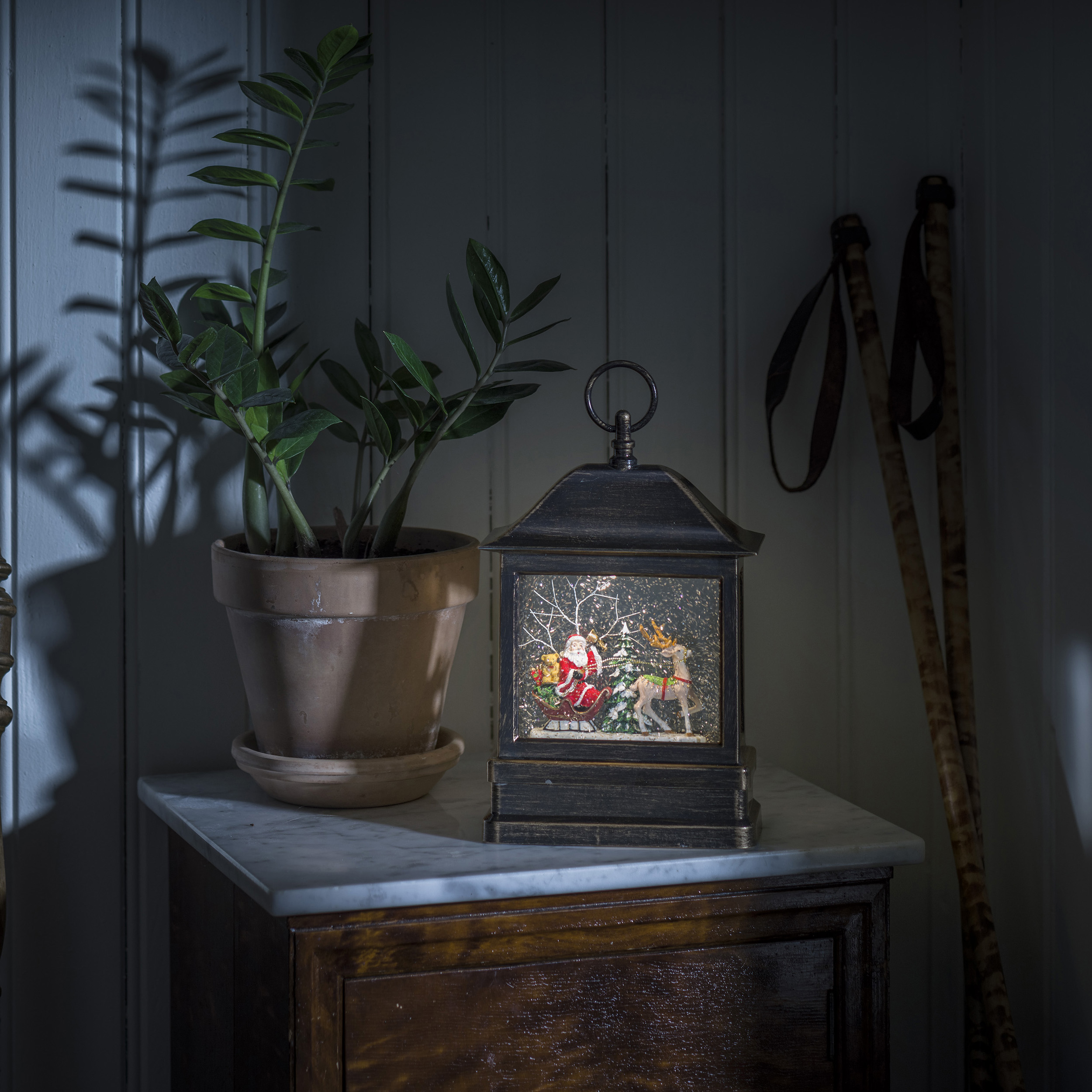 Juldekoration Gnosjö Konstsmide Tomtesläde