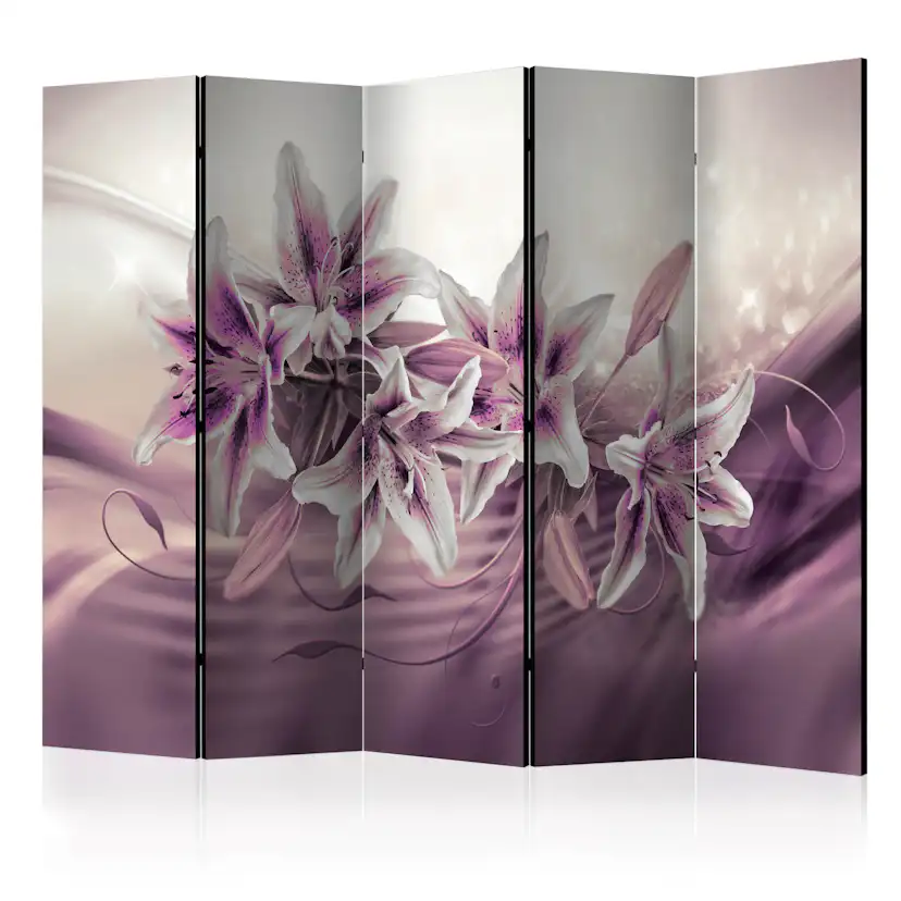 Rumsavdelare Skärmvägg Arkiio Purple Secrecy II 225x172 cm