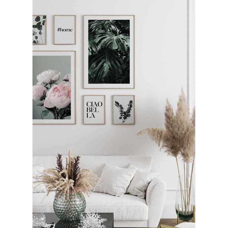 Poster Gallerix Pink peonies No1