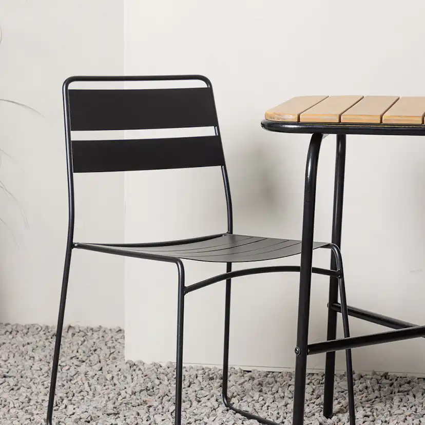 Cafégrupp Venture Home Holmbeck Bord med 2 Lina Stolar
