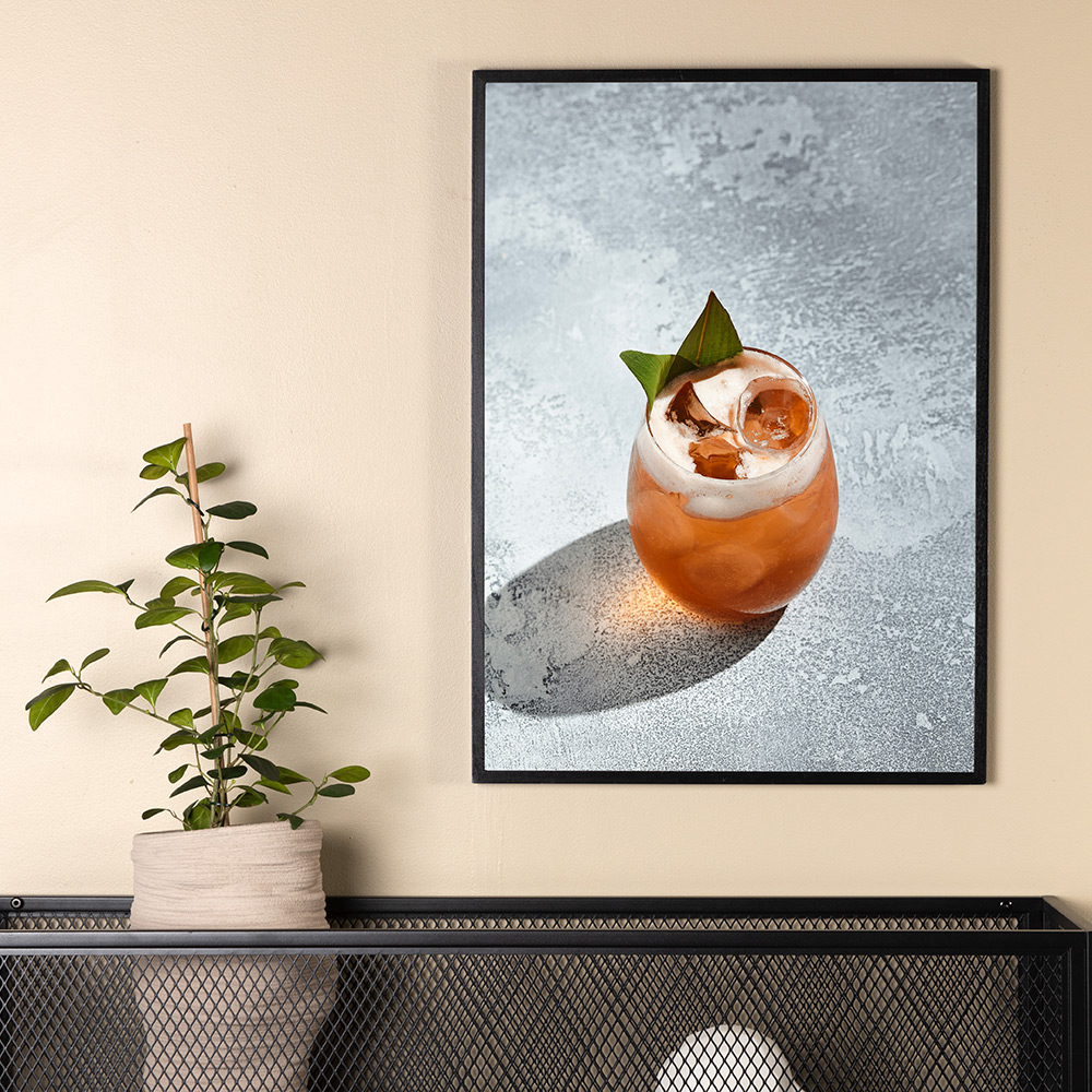 Posters Venture Home Drink Grå