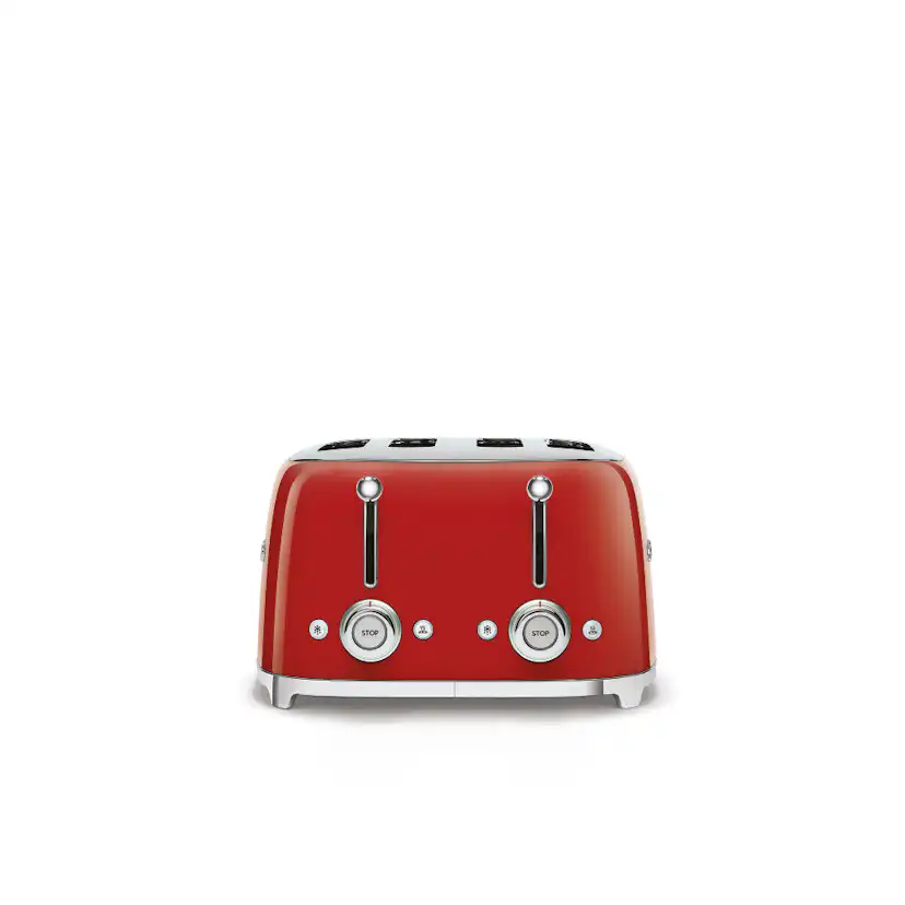 Brödrost Smeg TSF03RDEU Retro Röd Extra Breda Fack