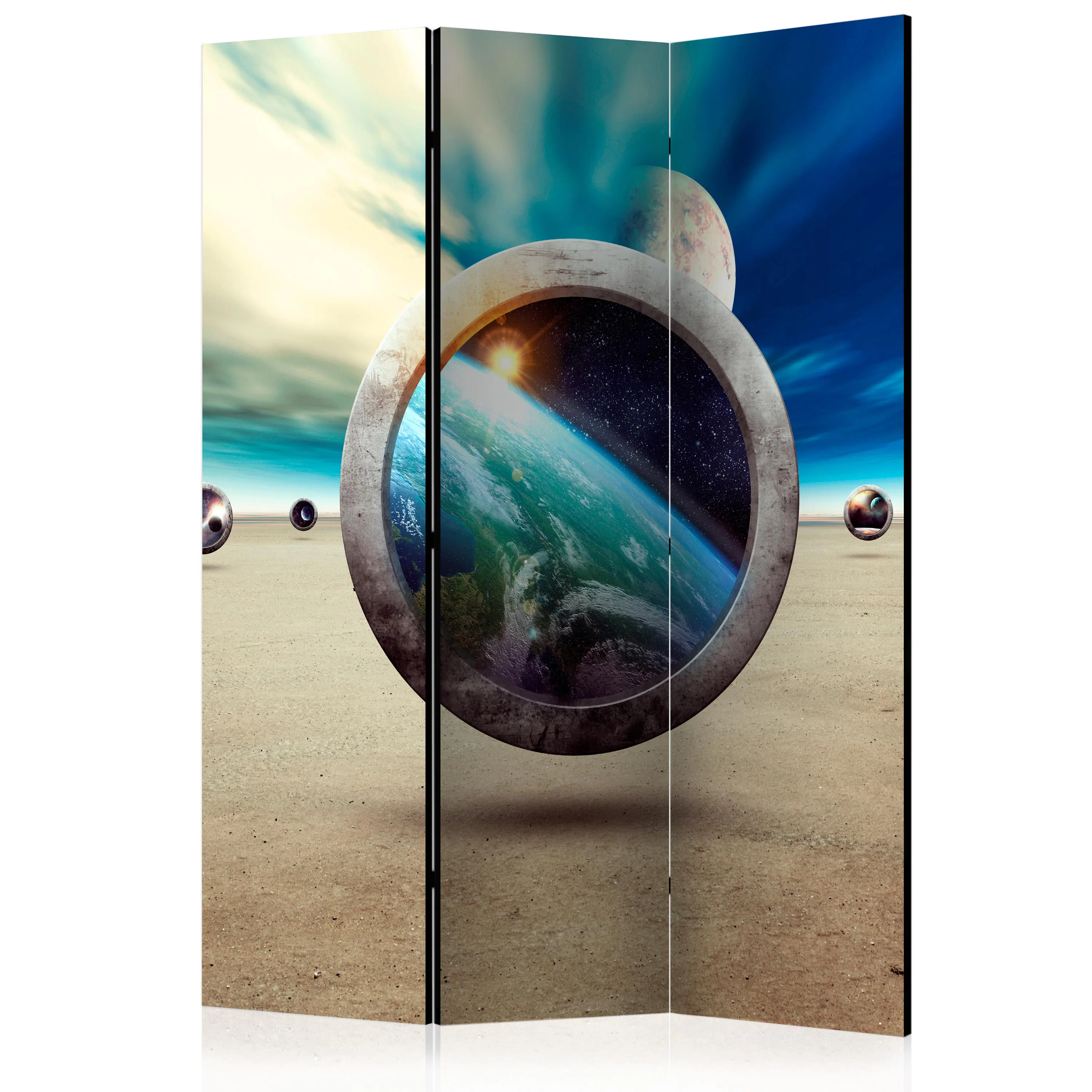 Rumsavdelare Skärmvägg Arkiio Planet Walk 135x172 cm