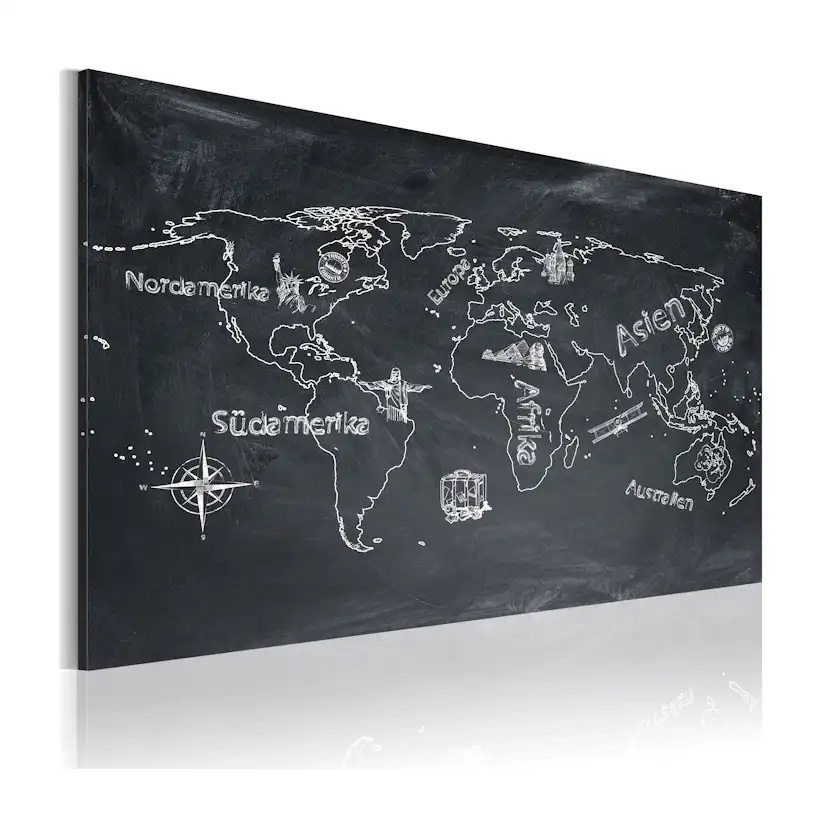Tavla Arkiio Geografi Lektion Tyska