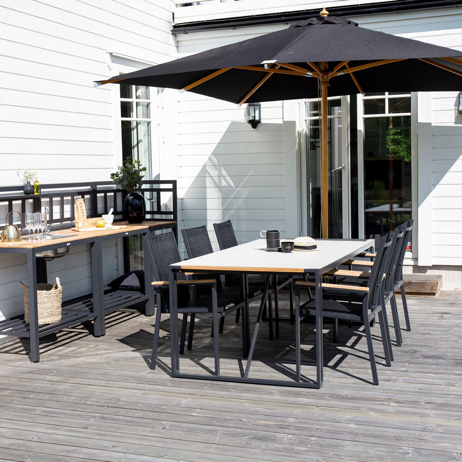 Parasoll Venture Home Naxos 300x300 cm