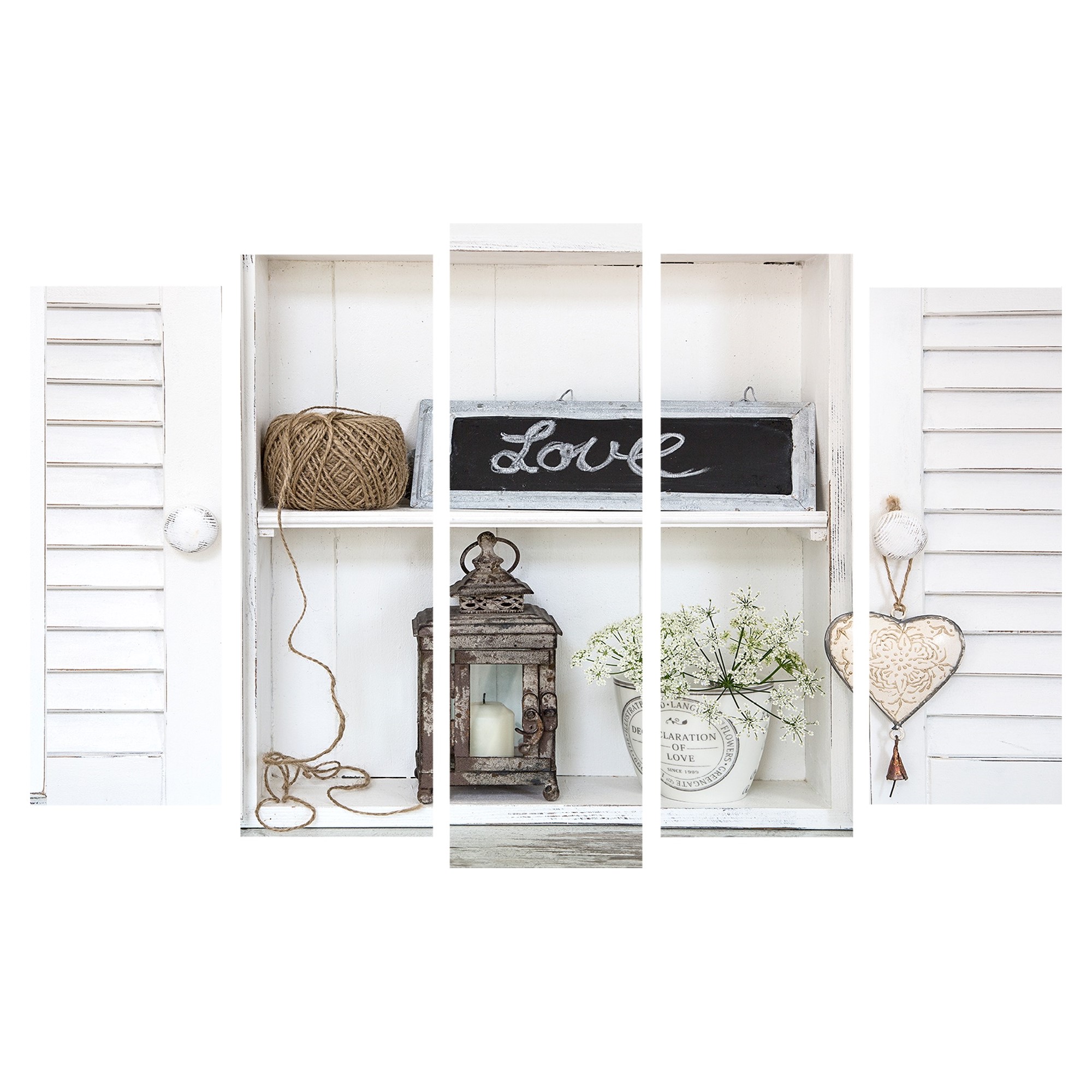 Tavla Art for the Home 5 Delar Love