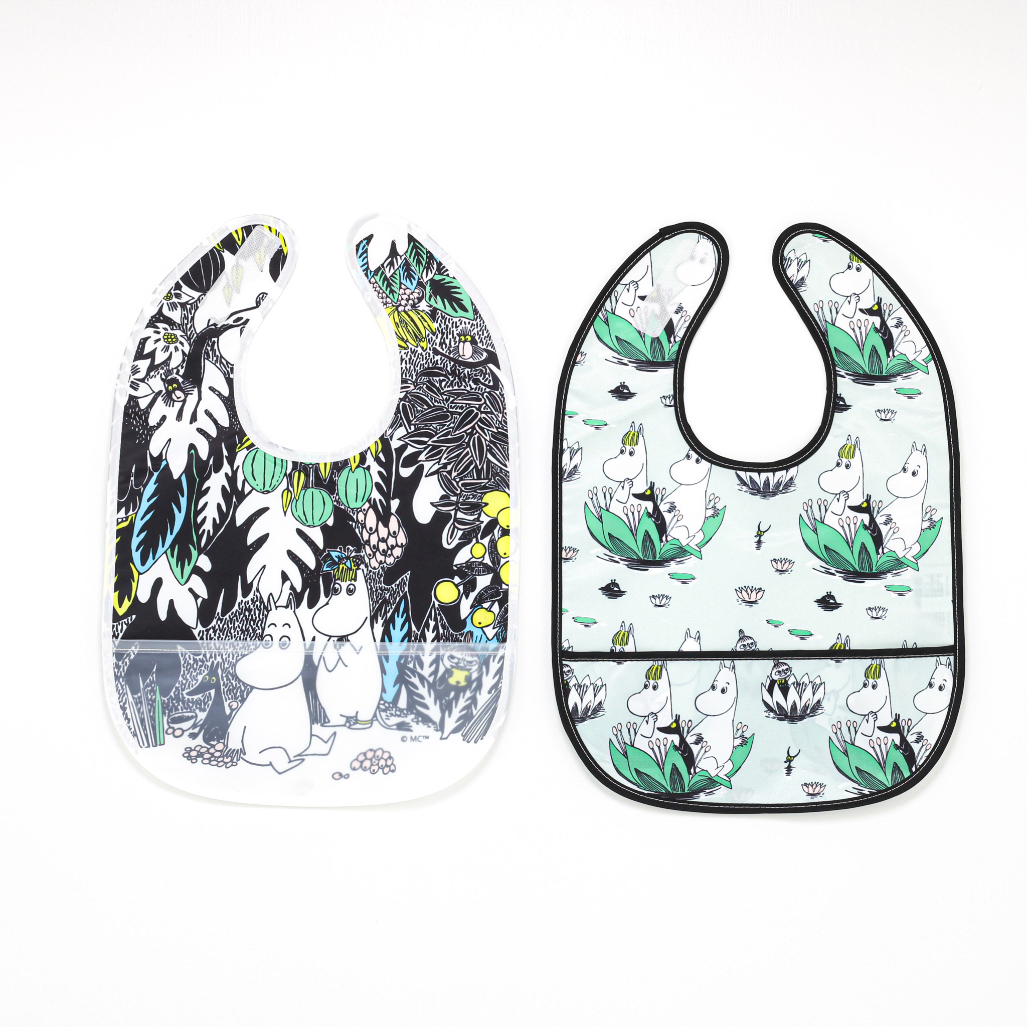 Haklapp Rätt Start Mumin Djungel 2-pack