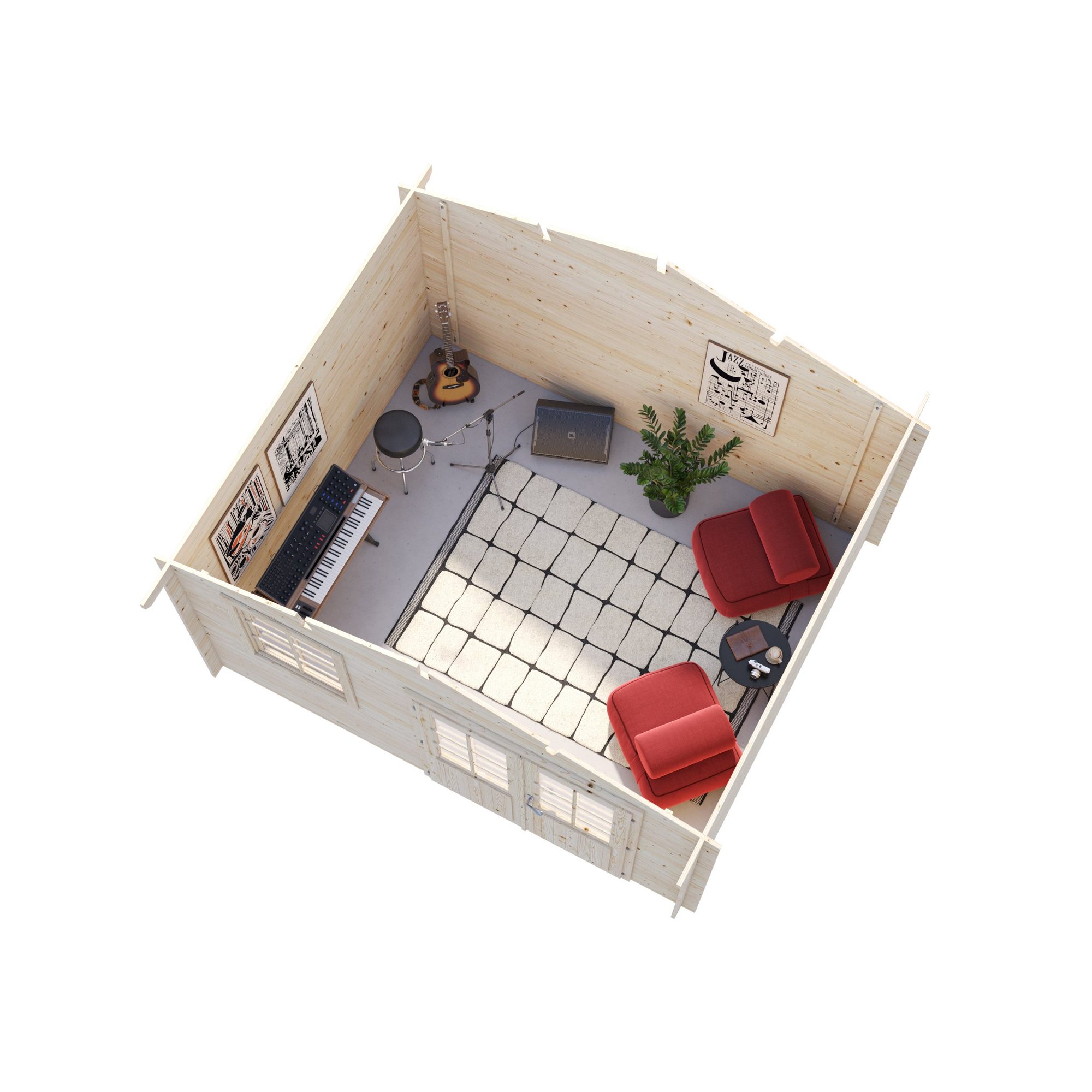 Stuga Palmako Klara 10,8 m2