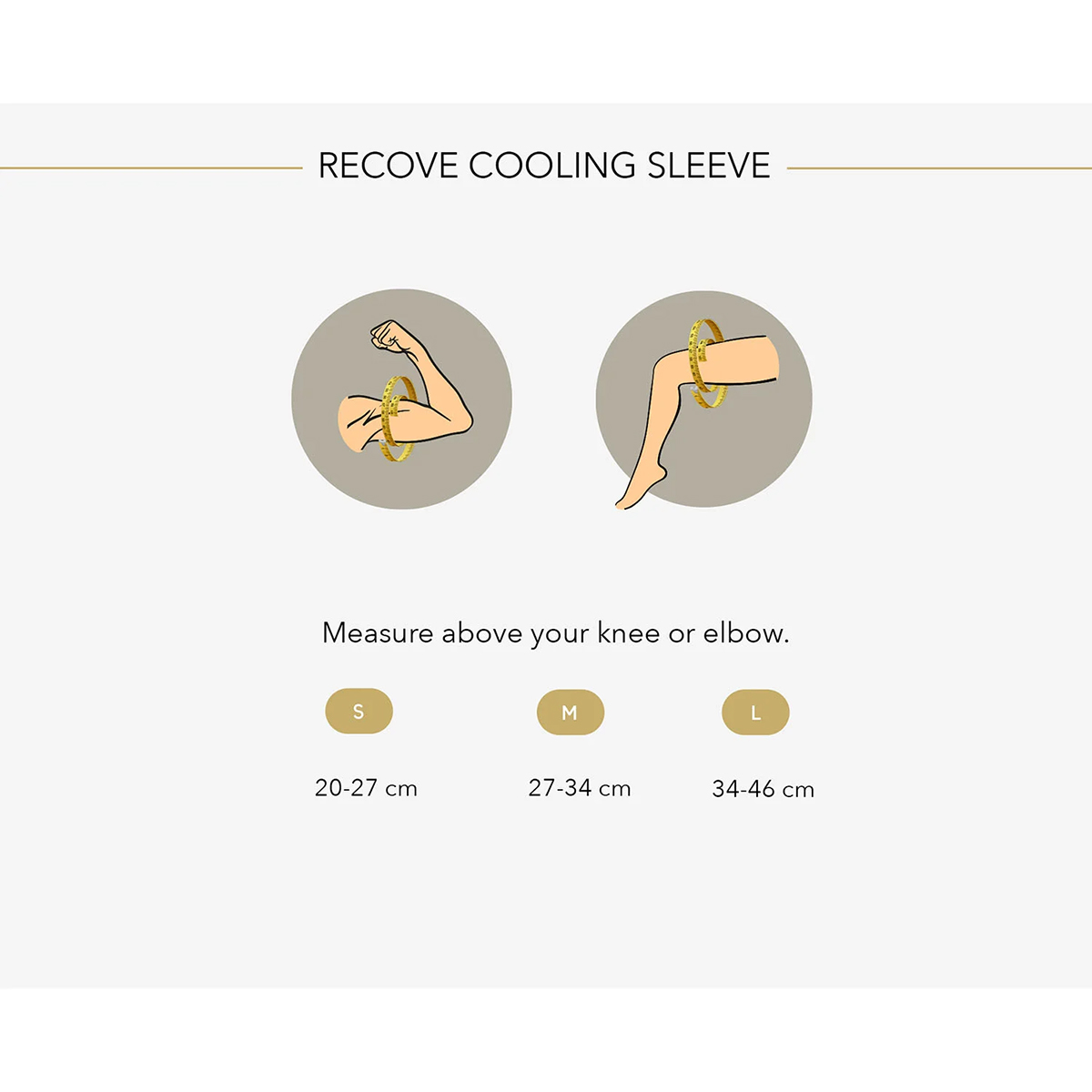 Kylärm SWEDISH POSTURE ReCove Kompressionsärm Behandlar Ömma Muskler