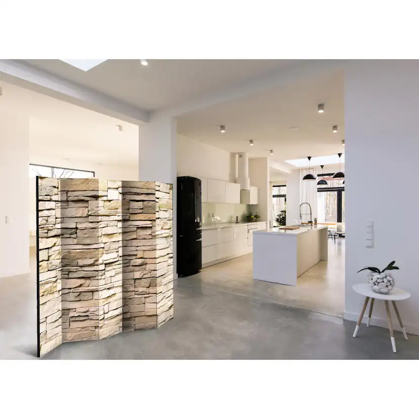 Rumsavdelare Skärmvägg Arkiio Decorative Stone II 225x172 cm