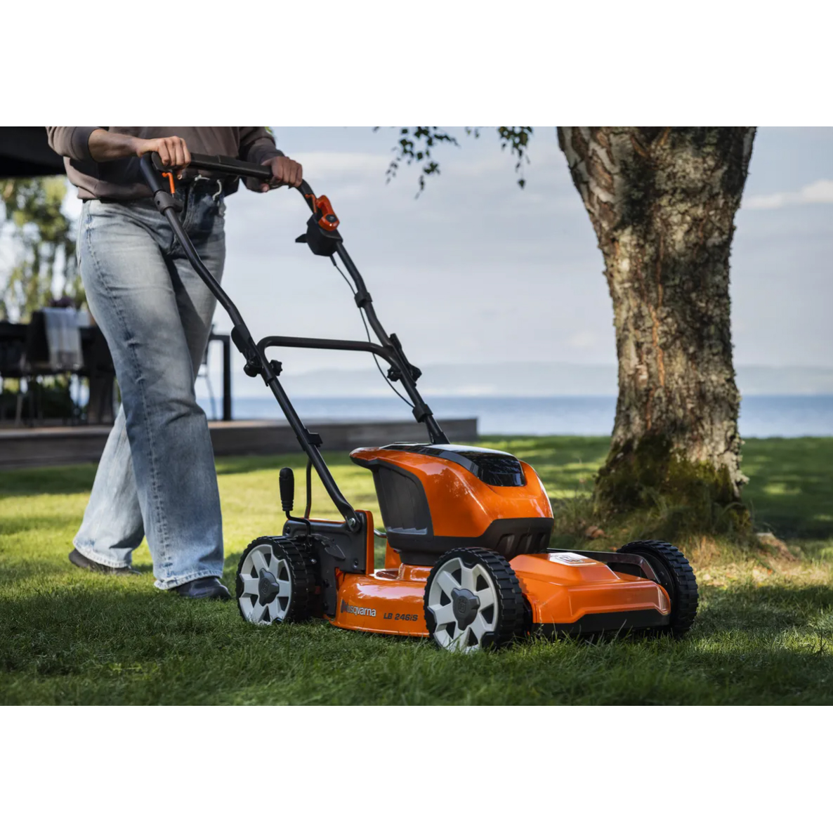 Gräsklippare Husqvarna LB 246iS Utan Batteri & Laddare