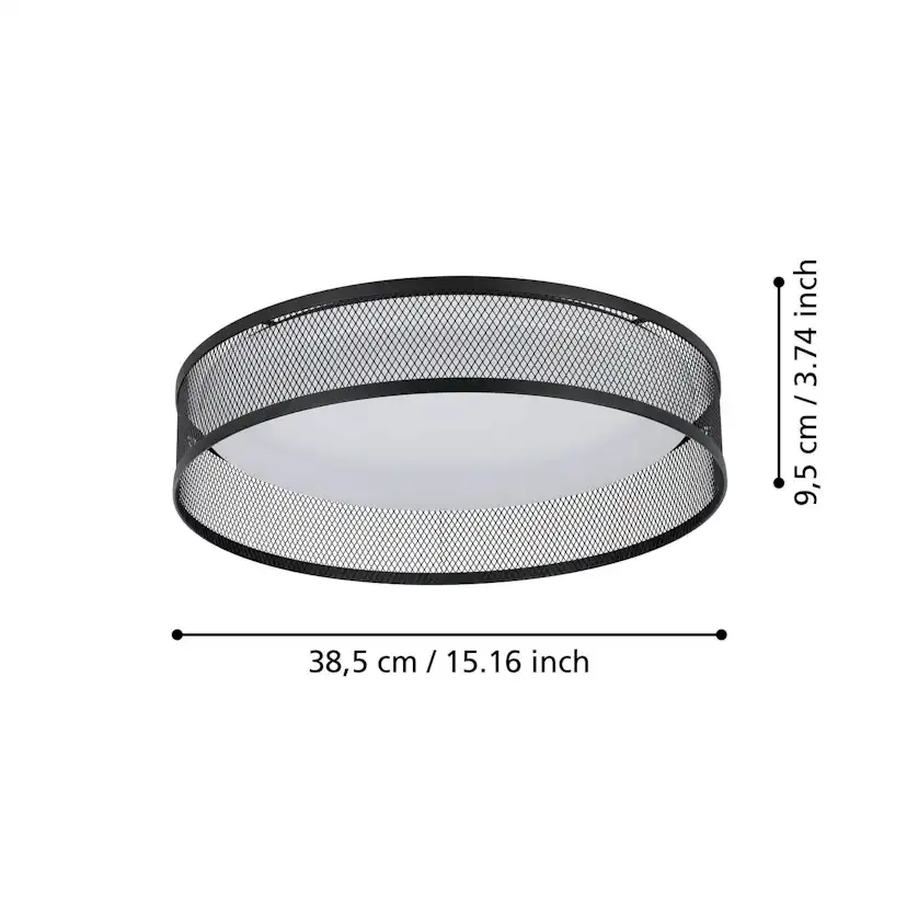 Taklampa Eglo Luppineria Ø385 mm