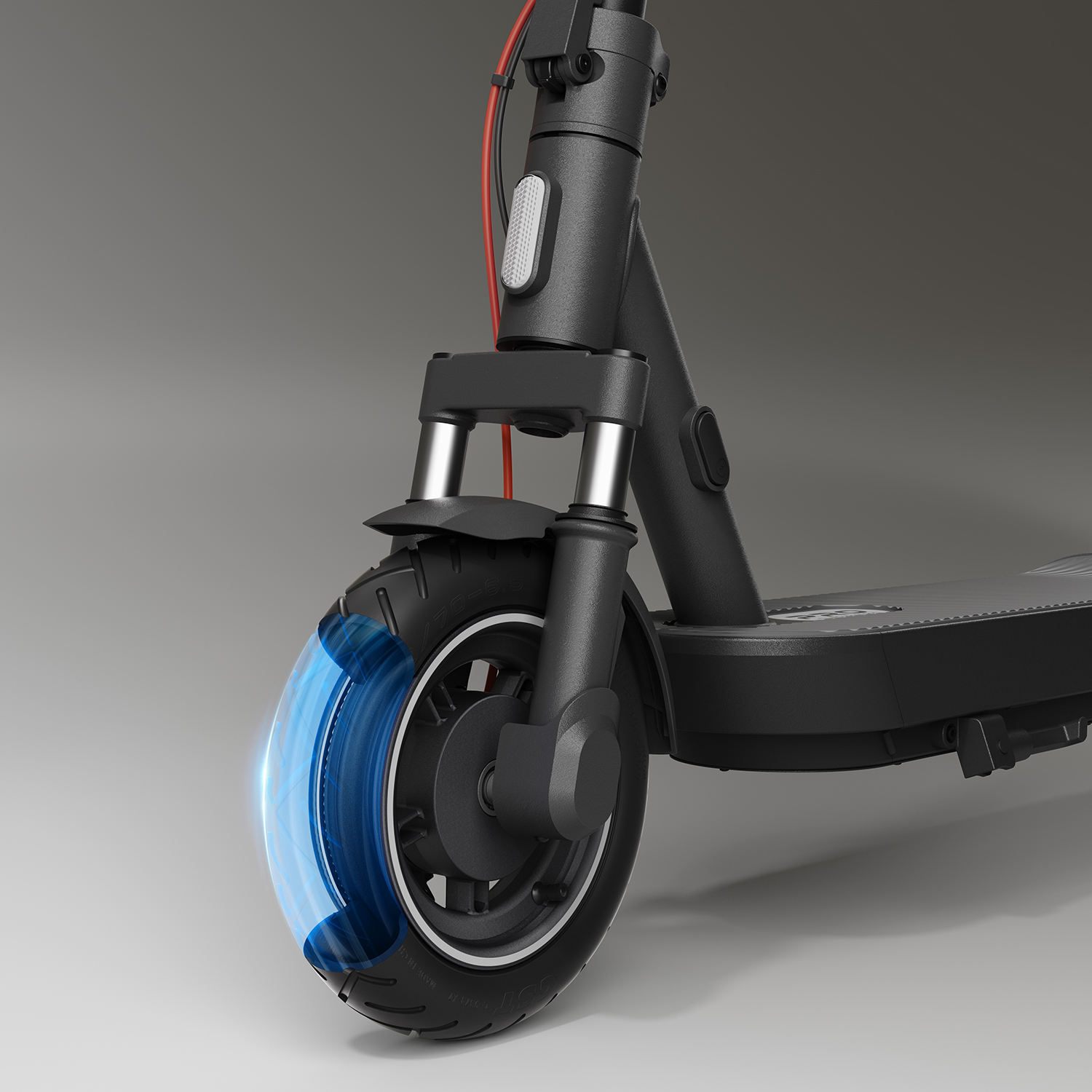 El-Scooter Xiaomi 5 Pro GL, Dubbel Fjädring