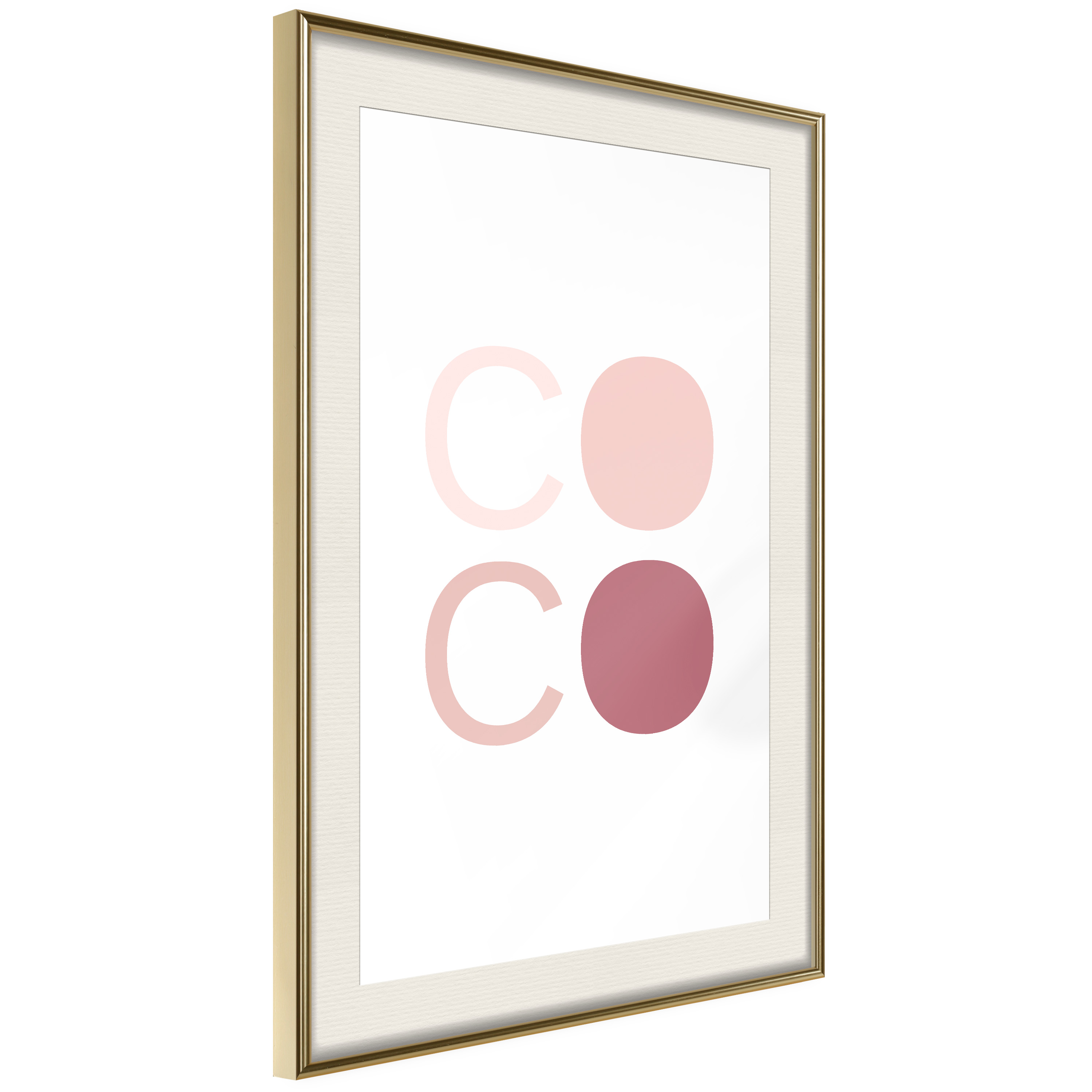 Poster Artgeist Affisch Pink Coco