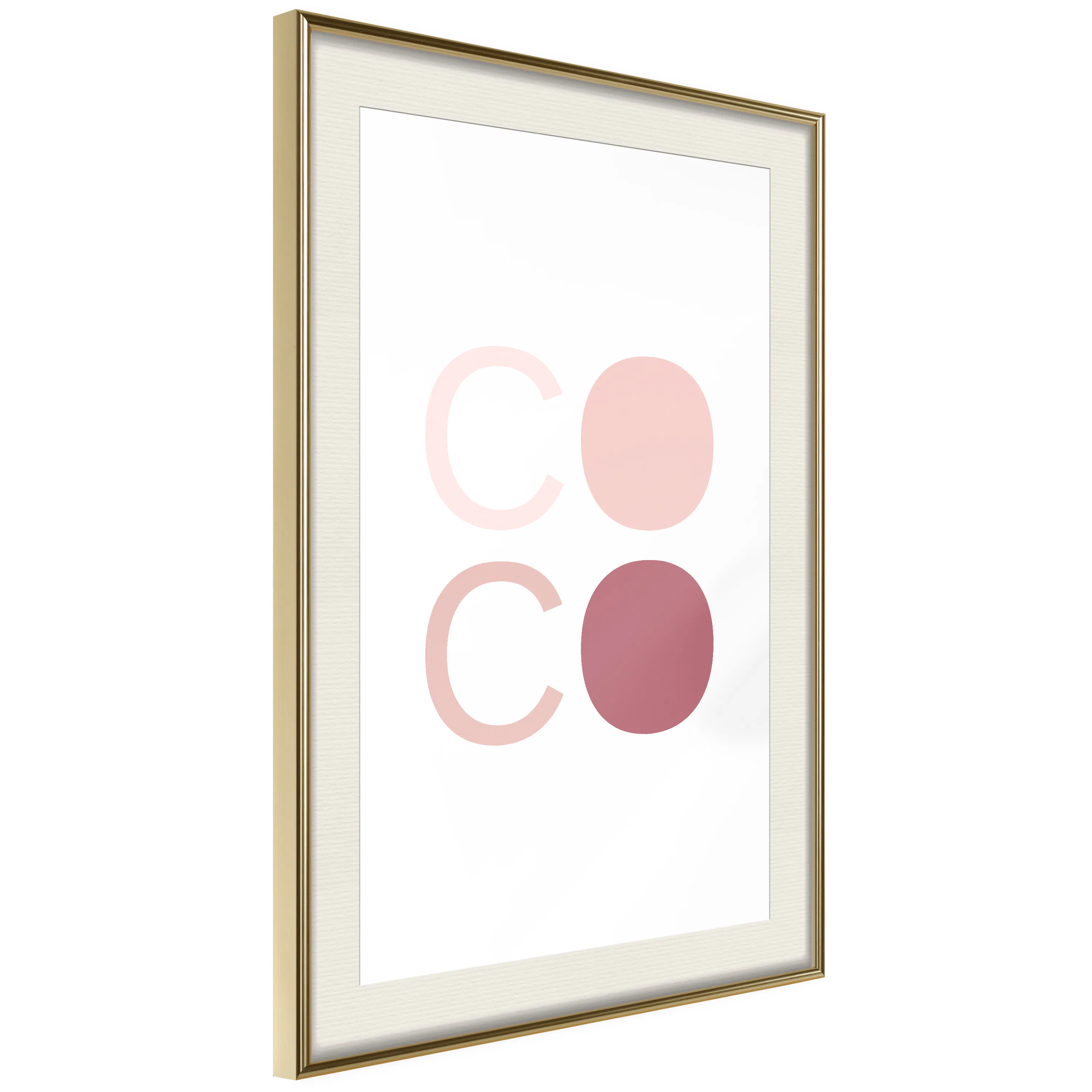 Poster Artgeist Affisch Pink Coco