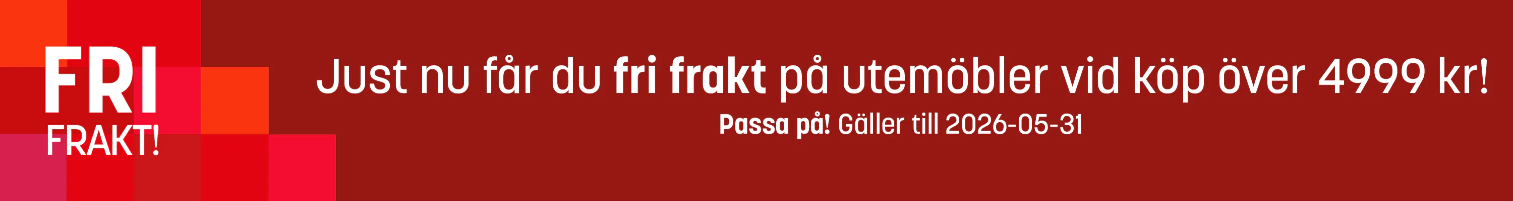 TAGG - fri frakt över 4999:-