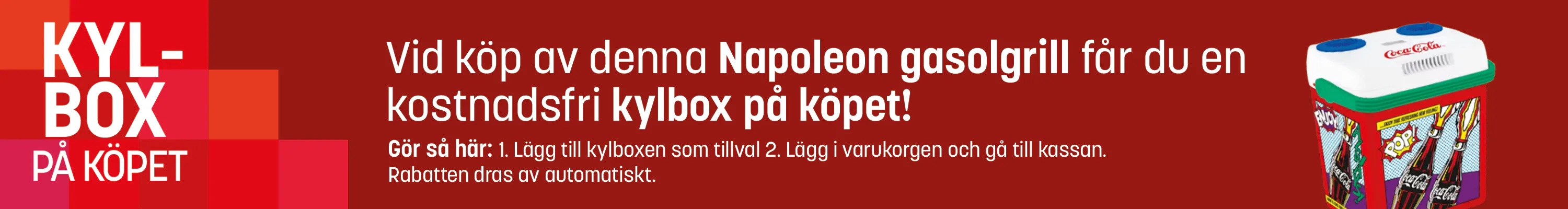 14/8 Napoleon - Kylbox på köpet