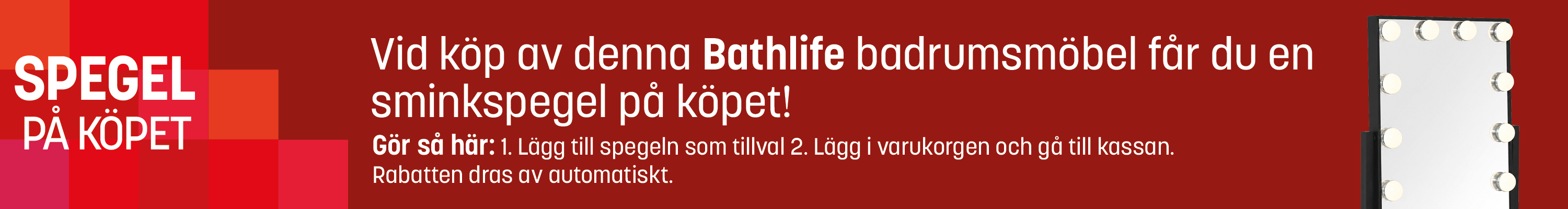 Bathlife sminkspegel på köpet