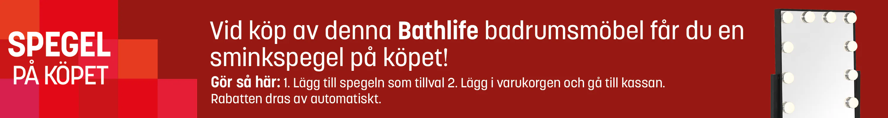 Bathlife sminkspegel på köpet