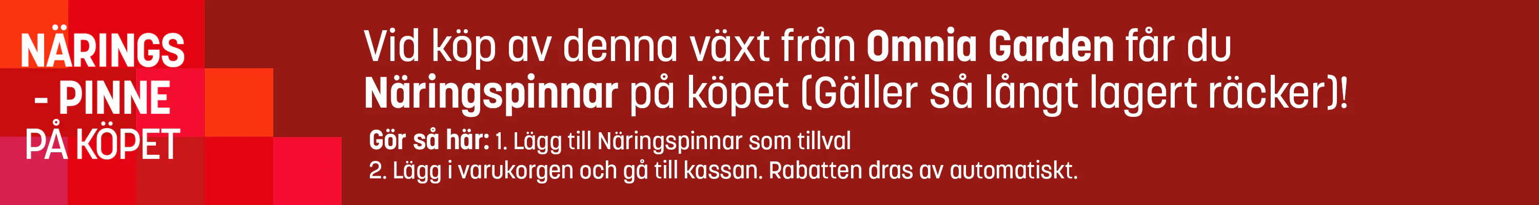 2/9 - Omnia Garden - Näring på köpet
