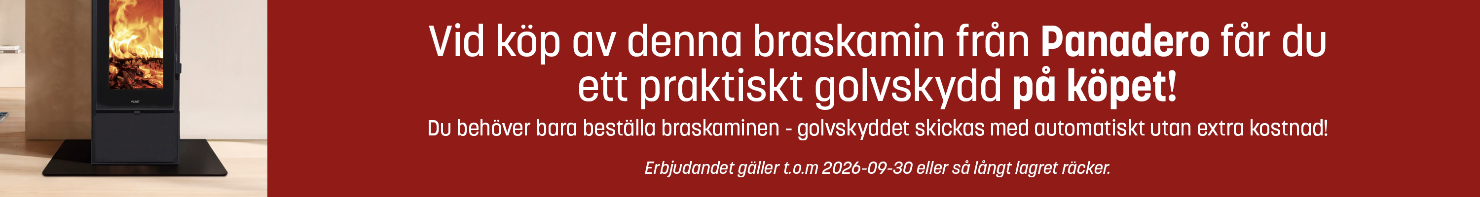 1/9 Panadero - Golvskydd på köpet