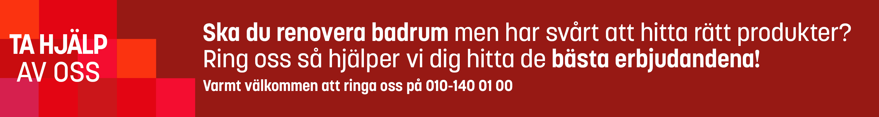 Banner - Renovera Badrummet