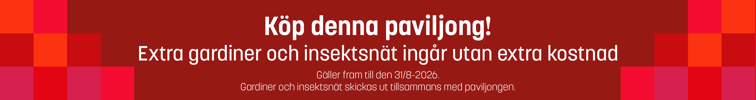 16/3 - Canopia Bannerbeställning