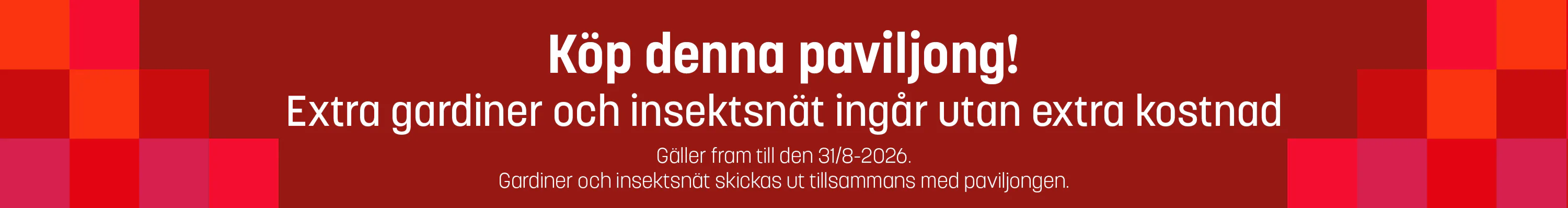 16/3 - Canopia Bannerbeställning