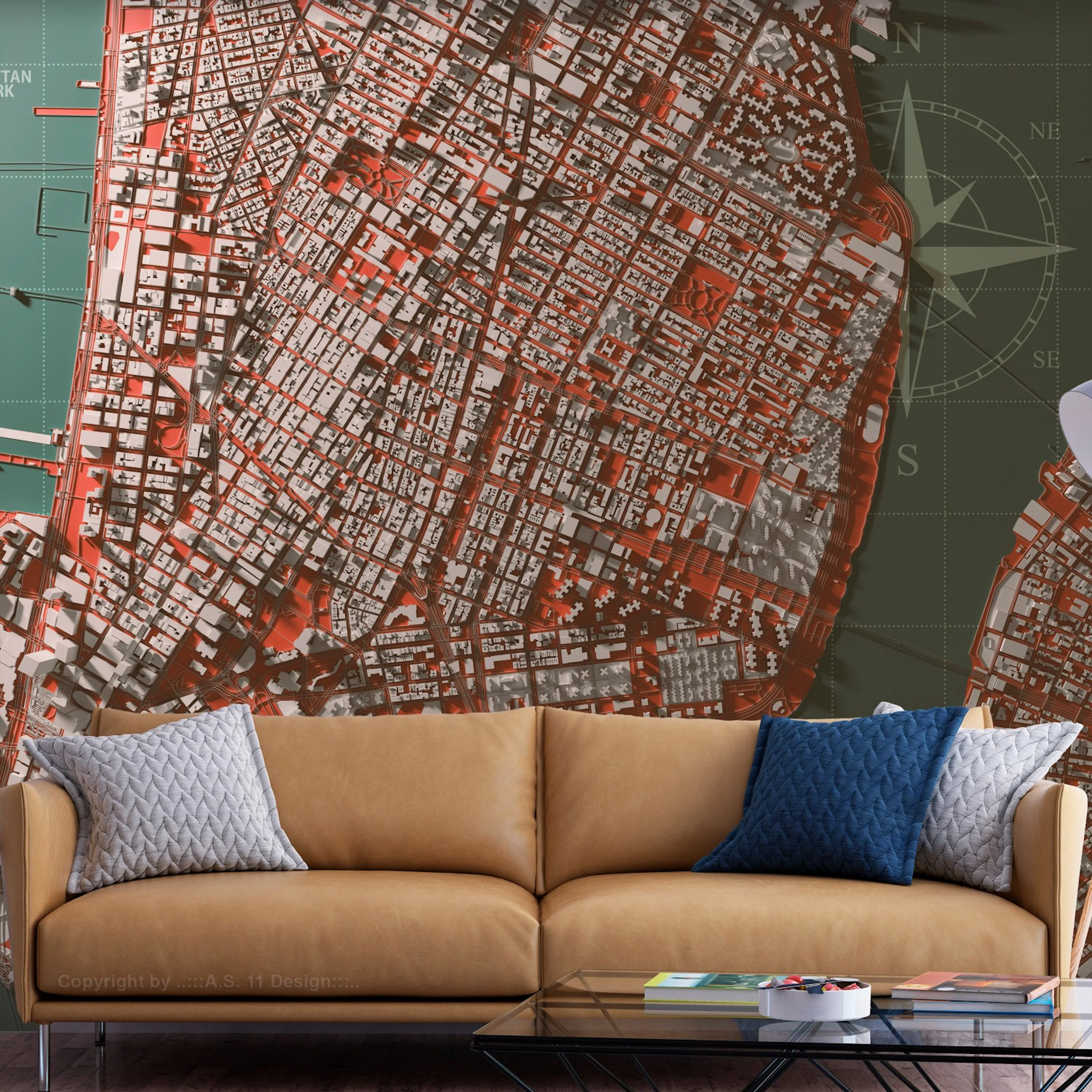 Fototapet Arkiio Let's Meet In Manhattan