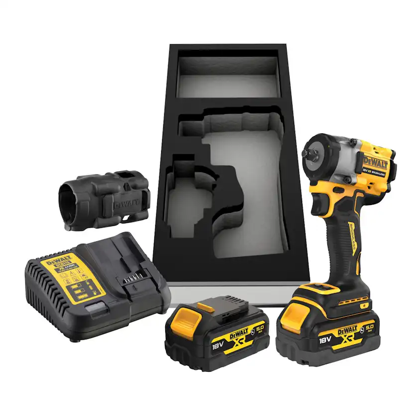 Mutterdragare DeWalt DCF923P2G 18V XR 405Nm 2x5 Ah