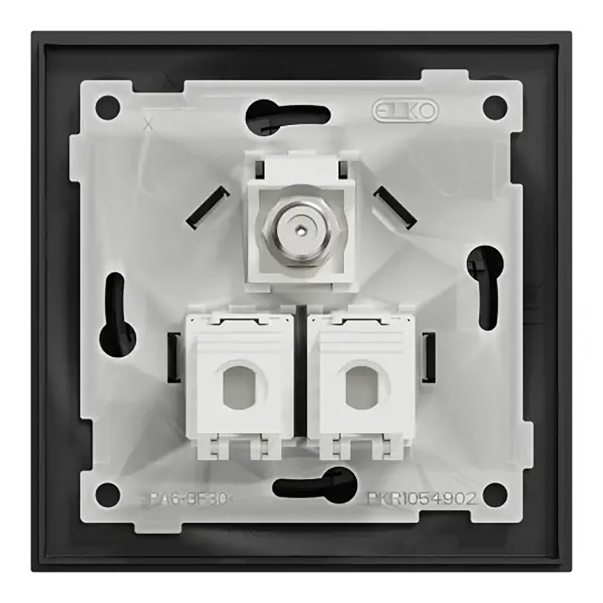 Vägguttag Elko One Modularuttag Infälld RJ45 Cat.6 UTP