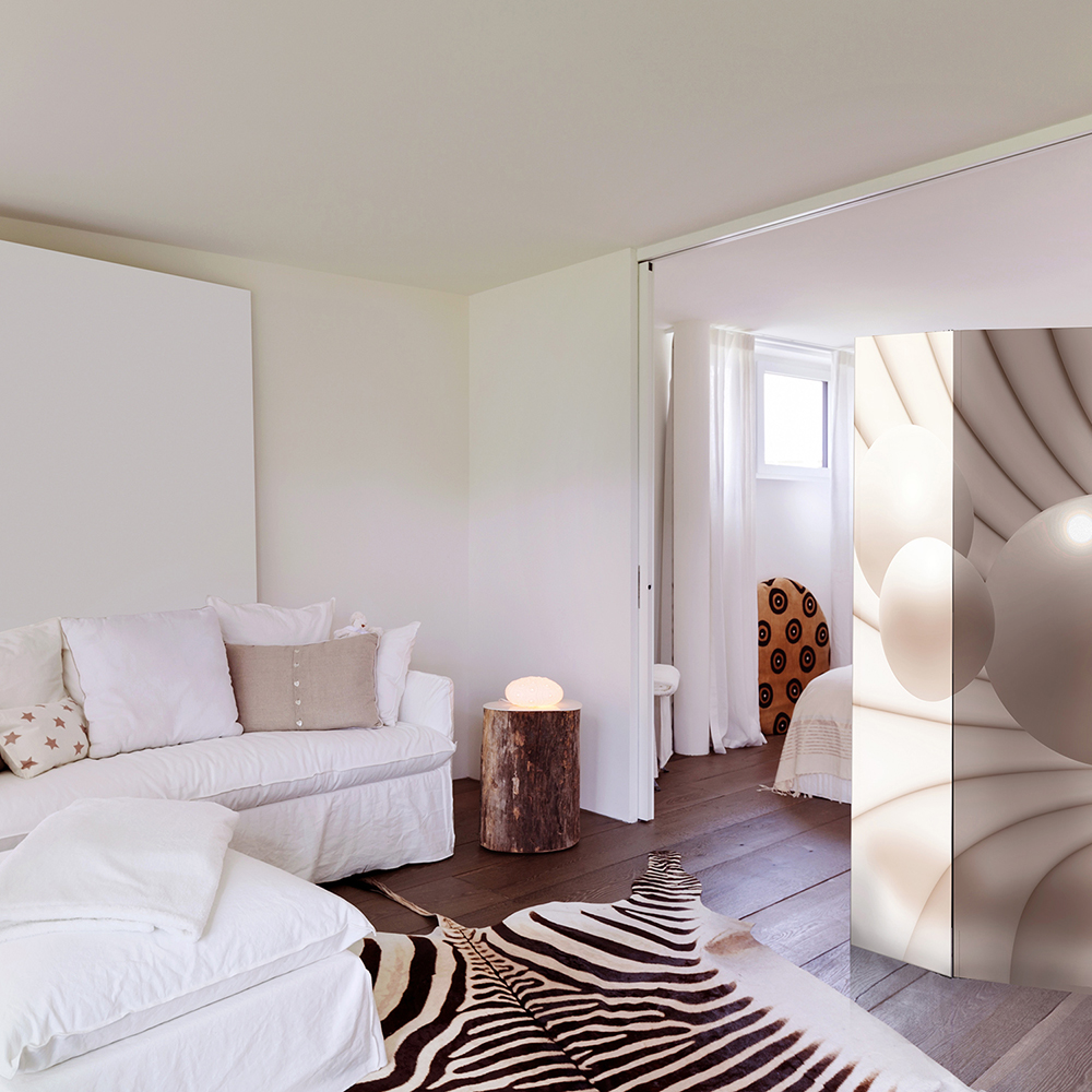 Rumsavdelare Skärmvägg Arkiio Balls In The Tunnel 135x172 cm