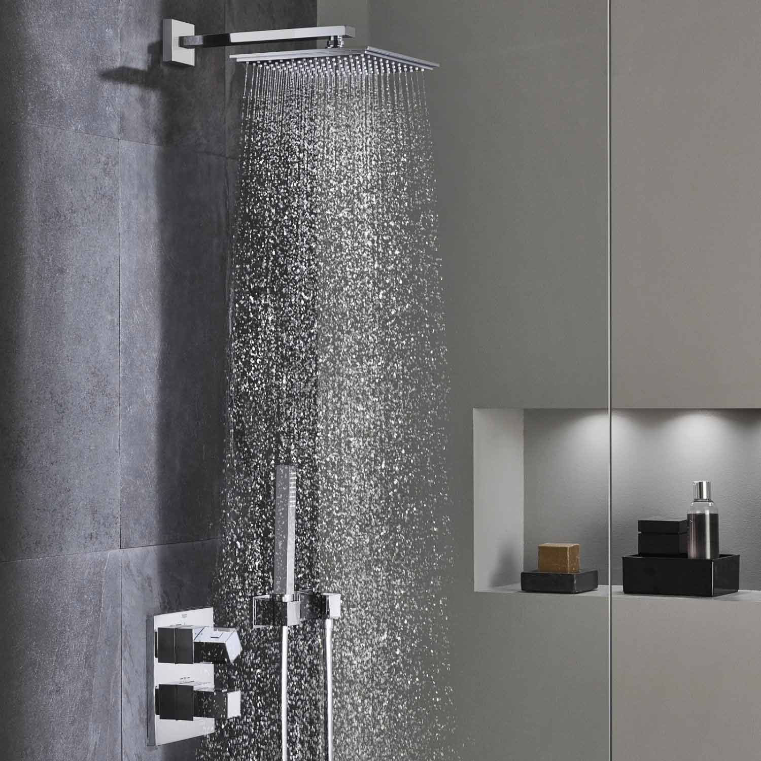 Takduschset Grohe Grohtherm Cube Perfect 34506 för Inbyggnad